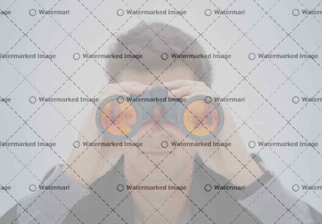 Man With Binoculars